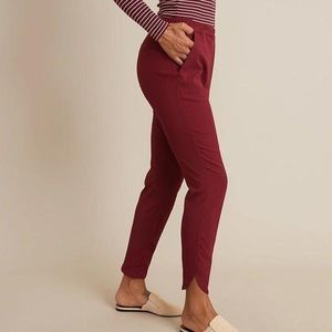Marine Layer Allison Pant Size XL Cabernet